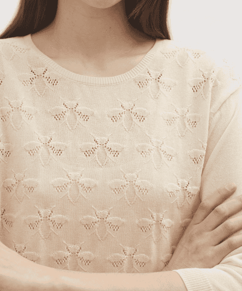 Jacquard Bees Jumper